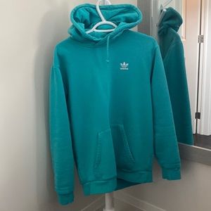 Teal adidas hoodie